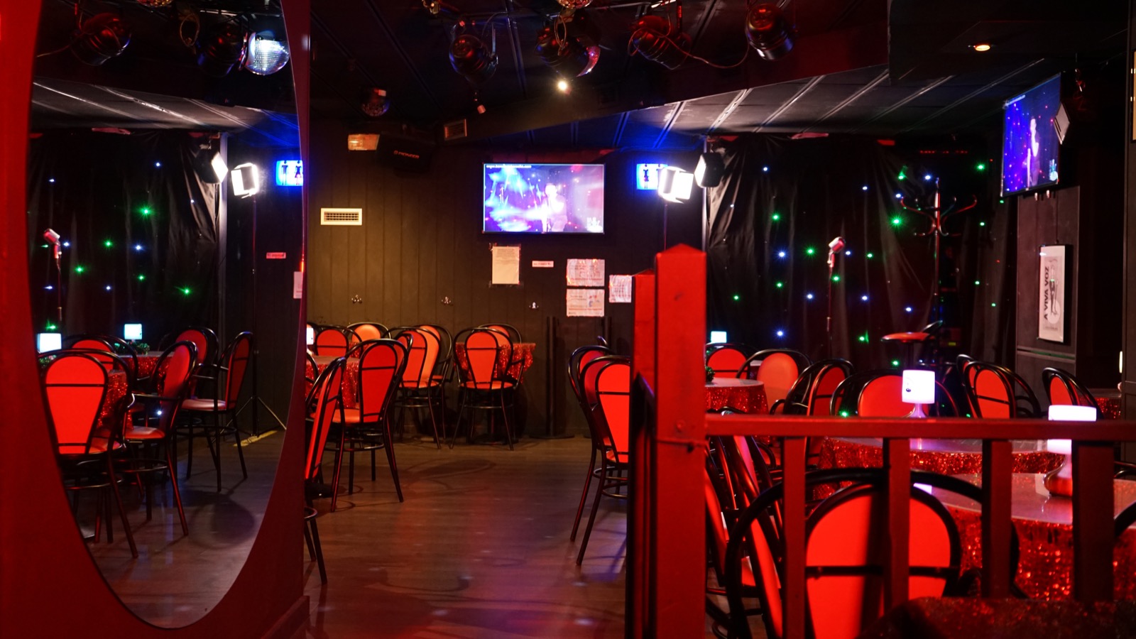 Sala privada de A Viva Voz Aribau