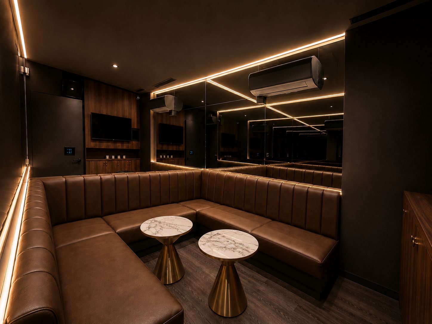 Sala privada premium de GRITA Karaoke Barcelona