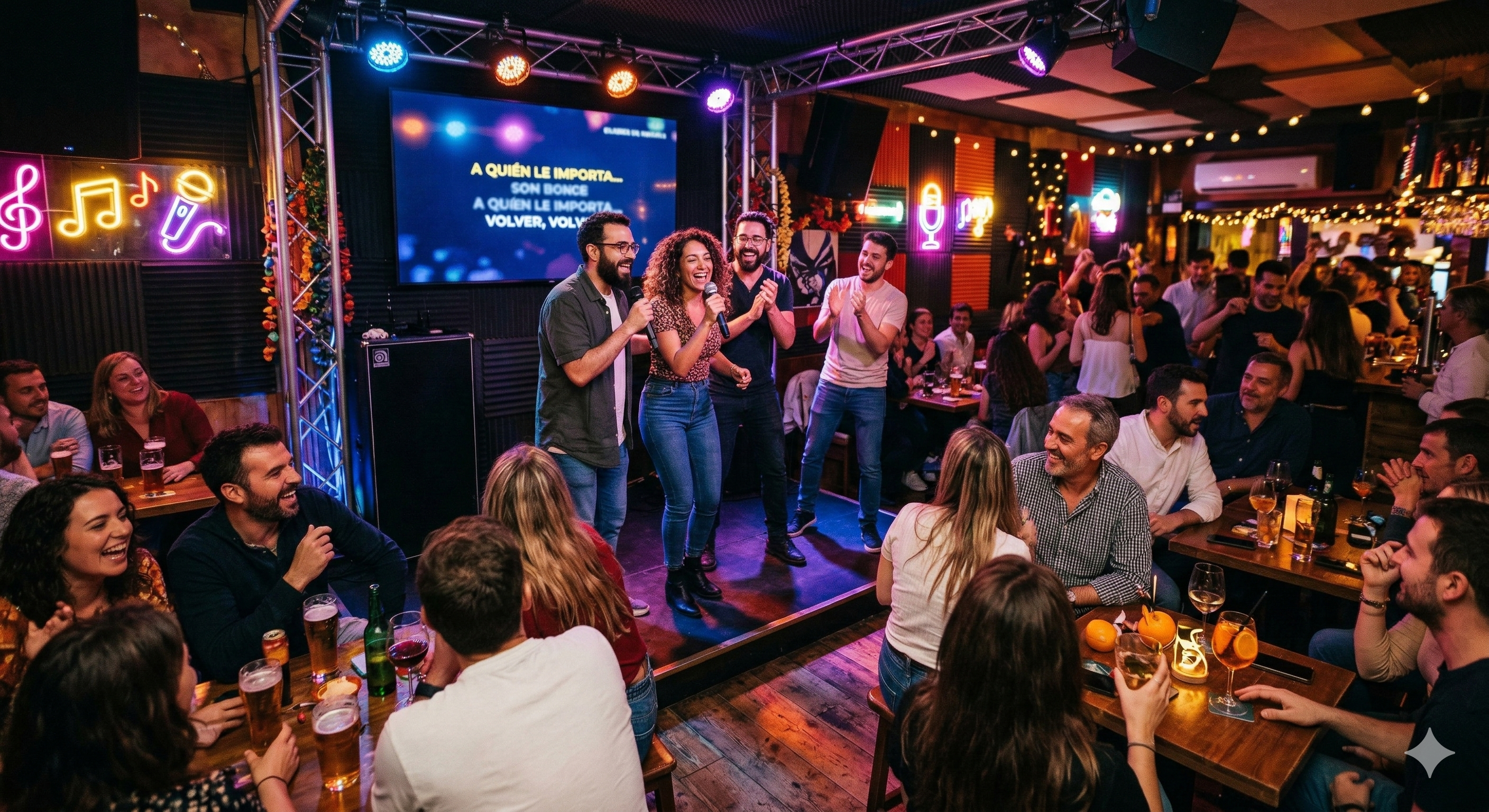 Sala de LALA Karaoke Patraix, Valencia